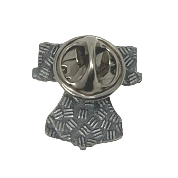 Vintage Moose Pin 100th Year‎ Celebration Anniversary Silver Tone 1988 Lapel Pin - Picture 2 of 6